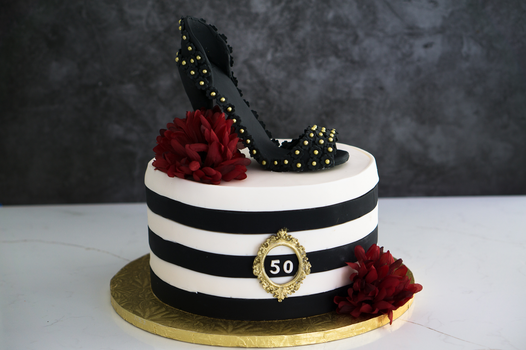 Elegant Stiletto Shoe Cake